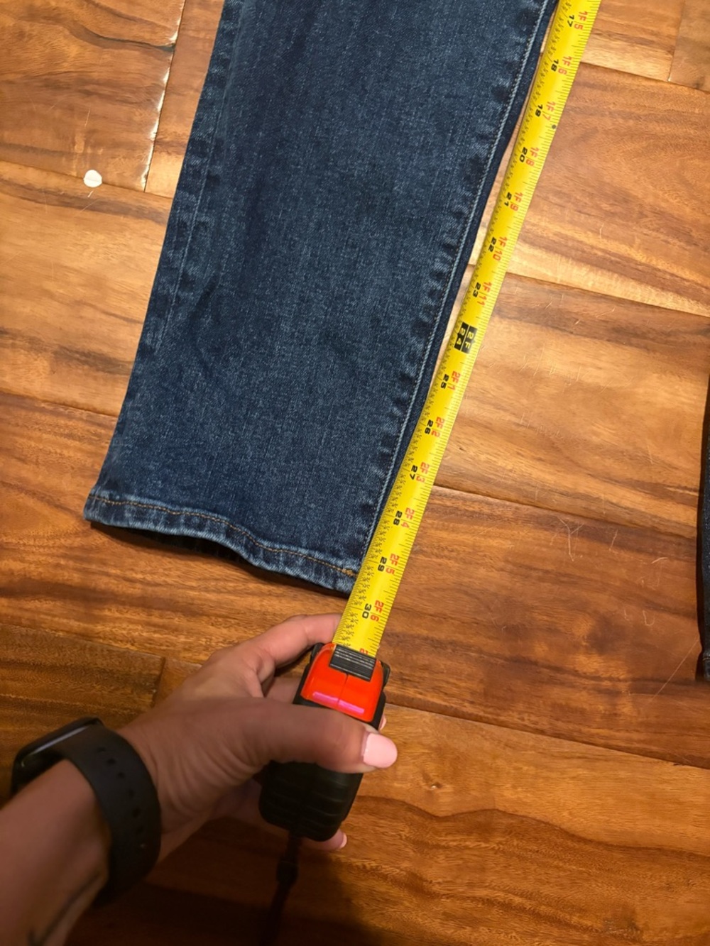 Madewell Mid Rise Perfect Vintage Jeans 27 Straight Leg Medium Denim (1185) - Picture 2 of 9